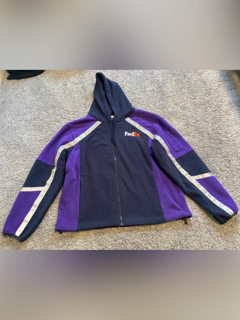 Fedex Women Fleece Jacket Women Large